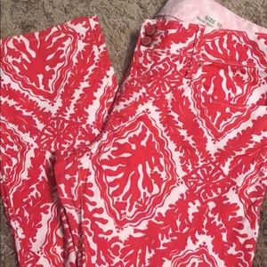 Lilly Pulitzer worth straight Jean size 10